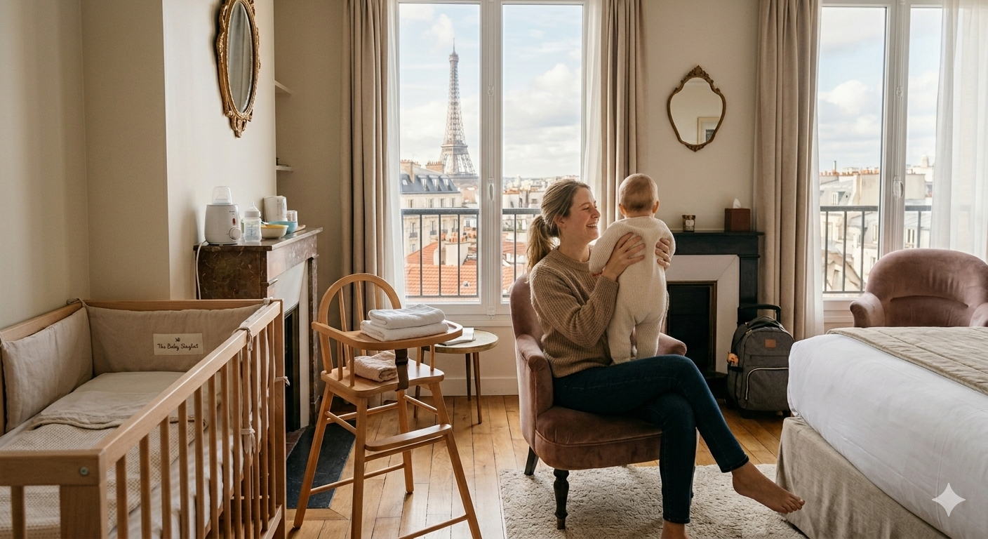 Hôtel baby friendly à Paris : où séjourner avec un bébé en toute sérénité
